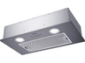 Campana convencional - Candy CBG625/1X, Integración, 3 Velocidades, 200m³/h, 52cm ancho, Filtro carbono, Inox