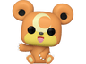 Figura Funko Pop! - Pokemon: Teddiursa, Vinilo, 10 cm