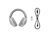 Auriculares gaming - Logitech G G325, Lightspeed, Bluetooth, Micrófono, 24 bits, PC-Mac, PS-Switch, Personalizable, G HUB, Blanco