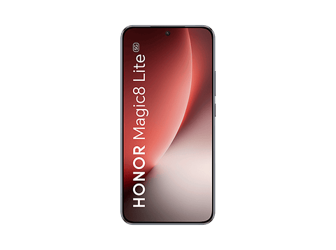 Móvil - Honor Magic8 Lite, Midnight Black, 256GB, 8GB RAM, 6.79