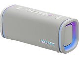 Altavoz inalámbrico - Sony ULT FIELD 5 (SRSULT50W), Bluetooth portátil, ULT POWER SOUND, 25 h, IP67, Resistente al agua, Correa, Con luces, Blanco