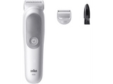 Afeitadora corporal - Braun BodyGroomer Series 5 BG5500, +1 accesorios de rasurado, Afeita Y Recorta, Wet&Dry, Gris