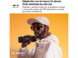 Altavoz inalámbrico - LG Grab X BOOM, 30 W, Bluetooth, 20h, Negro