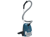 Aspirador con bolsa - Hoover BRAVE, 700W, 2.5 l, Tubo telescópico, Radio acción 7.5 m,  Incluye Accesorios, Azul