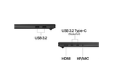 Portátil - LG Gram 16U55U-G.AU85BN, 16 WUXGA Copilot+ PC, AMD Ryzen™ AI 7 445 50 TOPS, 32GB RAM, 512 GB SSD, Windows 11 Home, Sin cargador
