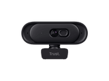 Webcam - Trust Tomar QHD 2K, 2560 x 1440 Píxeles, Micrófono, Obturador de privacidad, Negro