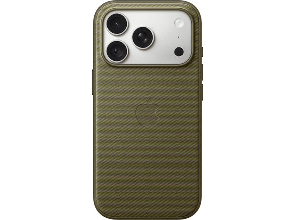 Apple funda de trenzado técnico con MagSafe para el iPhone 18 Pro Max, Verde oliva