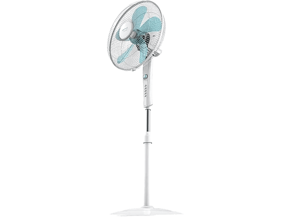Ventilador de pie - Cecotec EnergySilence 520 PowerWhite, 4 velocidades, 50W, Diámetro de 40 cm, Blanco