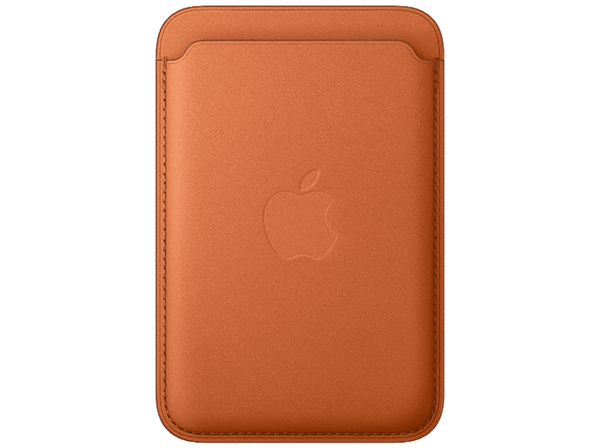 Apple Cartera de trenzado fino con MagSafe, Para todos los iPhone 12, 13, 14, 15, 16, 17 y Air, Naranja zorro