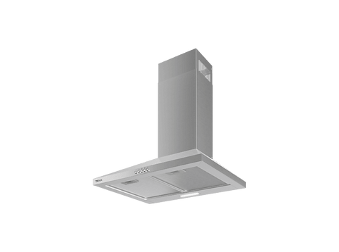 Campana decorativa - Teka DBB 64140 KOS IX, 3 Velocidades, 410 m³/h, 60 cm, Iluminación LED, Acero inoxidable