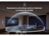 Barra de sonido - TCL Q85HE, Bluetooth, Inalámbrico, 860W, Dolby Atmos, Canal 7.1.4, Titanio oscuro