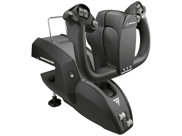 Volante - Thrustmaster TCA Yoke Boeing Edition, Sistema de aviación con licencia oficial de Boeing y Xbox, Para PC, Xbox One y Xbox Series X|S, Negro