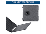 Cargador - CellularLine CARGADOR SOLAR PORTÁTIL, Con paneles solares, Universal, 20W, Tecnología ETFE, Resistencia extrema, Carga simultánea