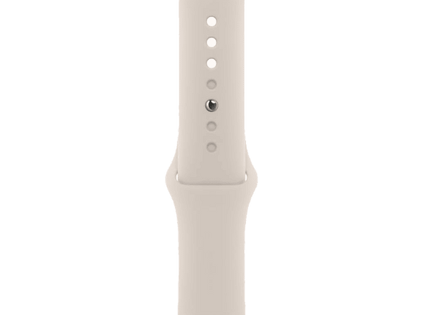 APPLE Correa deportiva, Blanco estrella, 45 mm, Talla M/L