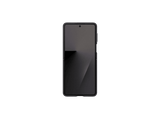 Funda móvil -  Samsung, Para Samsung Galaxy Z Flip7, Cuero Vegano, Negro