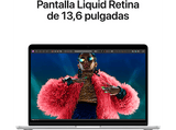 Apple MacBook Air (2024), 13,6 Retina, Chip M3 Apple, CPU de 8 núcleos, GPU de 10 núcleos, 8GB RAM, 2TB de SSD, USB-C 70W, Plata