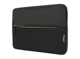Funda portátil - Targus TSS931GL, Para PC's hasta 14 , Poliéster/Neopreno, Cierre de Cremallera, Negro/Amarillo