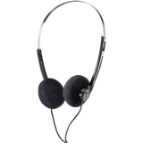 Auriculares - Hama Slight, Supraurales, Jack 3.5 mm, Alámbrico, 1.2 m, Negro
