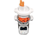 Robot de cocina - Moulinex HF906 i-Companion XL, 1550W, 16000 rpm, 13 vel., 4 funciones, 4.5 L, Bluetooth