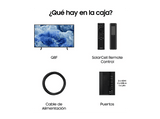 TV QLED 50 - Samsung TQ50Q8FAAUXXC, QLED 4K, Q4 AI Processor, Smart TV full AI, Gris Titanio