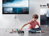 Soporte TV - One For All WM 7462, Para TV de 32 - 65 , VESA 400x400, Altura ajustable, Rotación 360º, Blanco