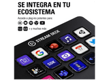 Capturadora de vídeo - Elgato Stream Deck MK.2 10GBA9901, Para PC y Mac, 15 Teclas macro, Negro