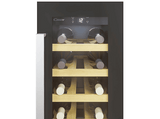 Vinoteca integrable - Candy CCVB 30/1, 58 l, 20 botellas, Anti UV, Iluminación LED, 81.3 cm, Negro