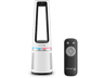 Purificador de aire - Rowenta Eclipse QU5060F, Ventilador y calefactor, 3 en 1, 2000W, 12 Velocidades, 8 m, 31 dB,  Modo día/noche, Silencioso, Blanco