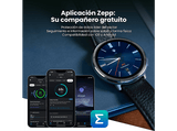 Smartwatch - Amazfit Active 2 Round Premium, 1.32 AMOLED, NFC, Entrenamiento con IA, BioTracker, Acero inoxidable, Negro