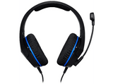 Auriculares gaming - HYPERX Cloyd Stinger Core, De diadema, Con cable, Para PS4, Micrófono, Negro y Azul