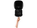 Freidora de aire - Ufesa Hawk, 1500 W, 6 l, 6 programas, Temporizador hasta 60 min, Función vapor, Negro