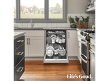 Lavavajillas integrable - LG DB273TX, 14 servicios, 9 programas, 59.8 cm,  Tercera bandeja, QuadWash™, Sin panelar