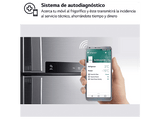 Congelador vertical - LG GFM61MCCSF, 324 l, 186 cm, No Frost, LinearCooling™, Negro