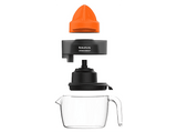 Exprimidor - Taurus Citrus Compact, Doble sentido de rotación, Cono exprimidor extragrande, BPA free, 800 ml, 30 Watt, 1, Negro