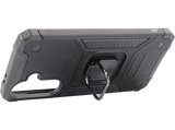 Funda móvil - ISY ISC-6111, Samsung Galaxy A36/A56, Resistente al agua y golpes, Soporte Plegable Integrado, Negro