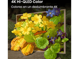 TV QLED 65 - Hisense 65S7S, UHD 4K, Canvas TV, Quad Core MT9618, Hi-Matte Display, UltraSlim, Modo Juego, Modo Arte, Anti reflejo, Gris carbón