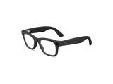 Gafas IA - Ray-Ban Meta Wayfarer (Gen 2), Negro mate, Lentes transparentes, Talla estándar
