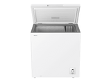 Congelador horizontal - Hisense FT200N1AWDL, 198 l, 85.8 cm, Congelador Convertible, Goma Antibacteria, Blanco