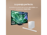 Barra de sonido - Samsung HW-S701D/ZF- ULTRASLIM, Bluetooth, Dolby Atmos inalámbrico, 250 W, SpaceFit Sound, Blanco