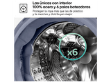 Lavadora carga frontal - LG F4X5009TLC, 9 kg, 1400 rpm, 12 programas, TurboWash 360º, Clase A-40%, Blanco