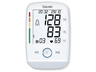 Tensiómetro - BEURER BM 45, Tamaño del brazalete 22-36cm, Brazo, Pantalla XL, Detección de Arritmias, Blanco