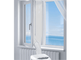 Accesorio aire acondicionado - Koenic KWS 125, Con cremallera, Autoadherente, 4 m, Blanco