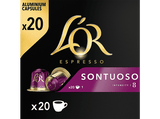 Cápsulas monodosis - L'OR ESPRESSO Sontuoso, 20 cápsulas