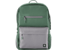 Mochilla para portátiles de 15.6 pulgadas - HP  Campus verde, 17 litros, Resistente al agua, Cremallera doble + candado, Verde