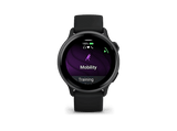 Reloj deportivo - Garmin vívoactive® 6, Negro, Silicona, 20mm, 8 GB, 1.2 AMOLED, Autonomía hasta 11 días