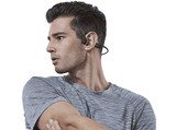 Auriculares conducción ósea - Shokz OpenRun Mini, Banda para el cuello, Bluetooth, Carga rápida, 8h Autonomía, IP67, Negro