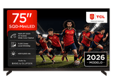 TV SQD-Mini LED 75 - TCL 75X11L, UHD 4K, SQD-Mini, Smart TV con Google TV, Diseño ultradelgado, Negro