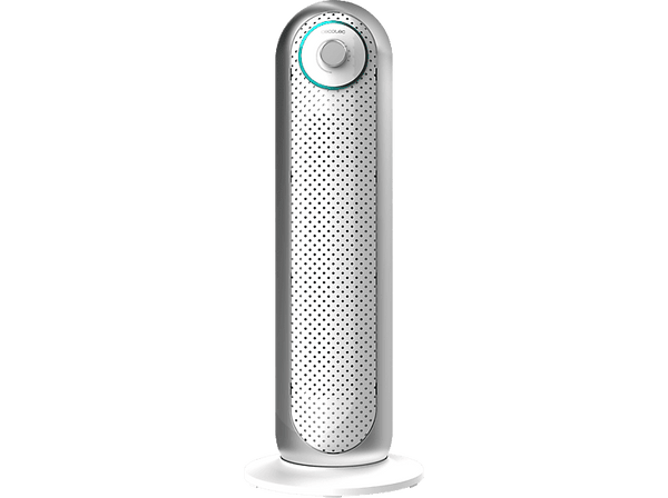Calefactor - Cecotec ReadyWarm 10050 Top Ceramic Pro, Cerámico, 2200 W, 3 potencias, Oscilación, Blanco