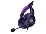 Auriculares gaming - Razer Kraken Kitty V2 Pokémon Gengar, Morado