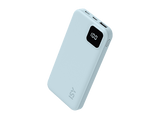 Powerbank - ISY IPP-10001-BL, 10000 mAh, USB-A y USB-C, Azul